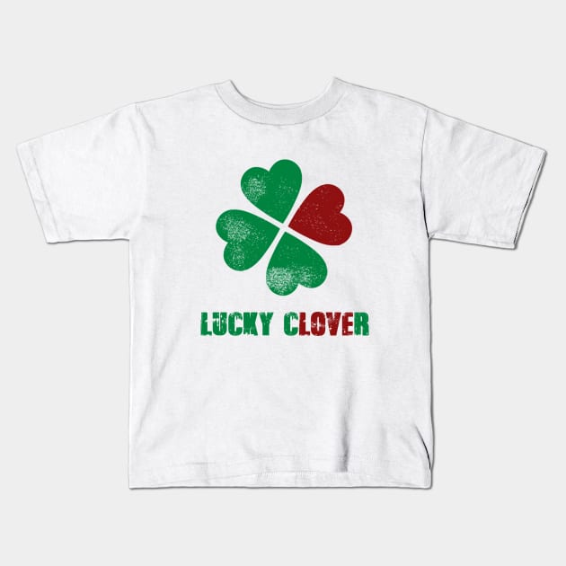 LUCKY cLOVEr Kids T-Shirt by nrGfx
